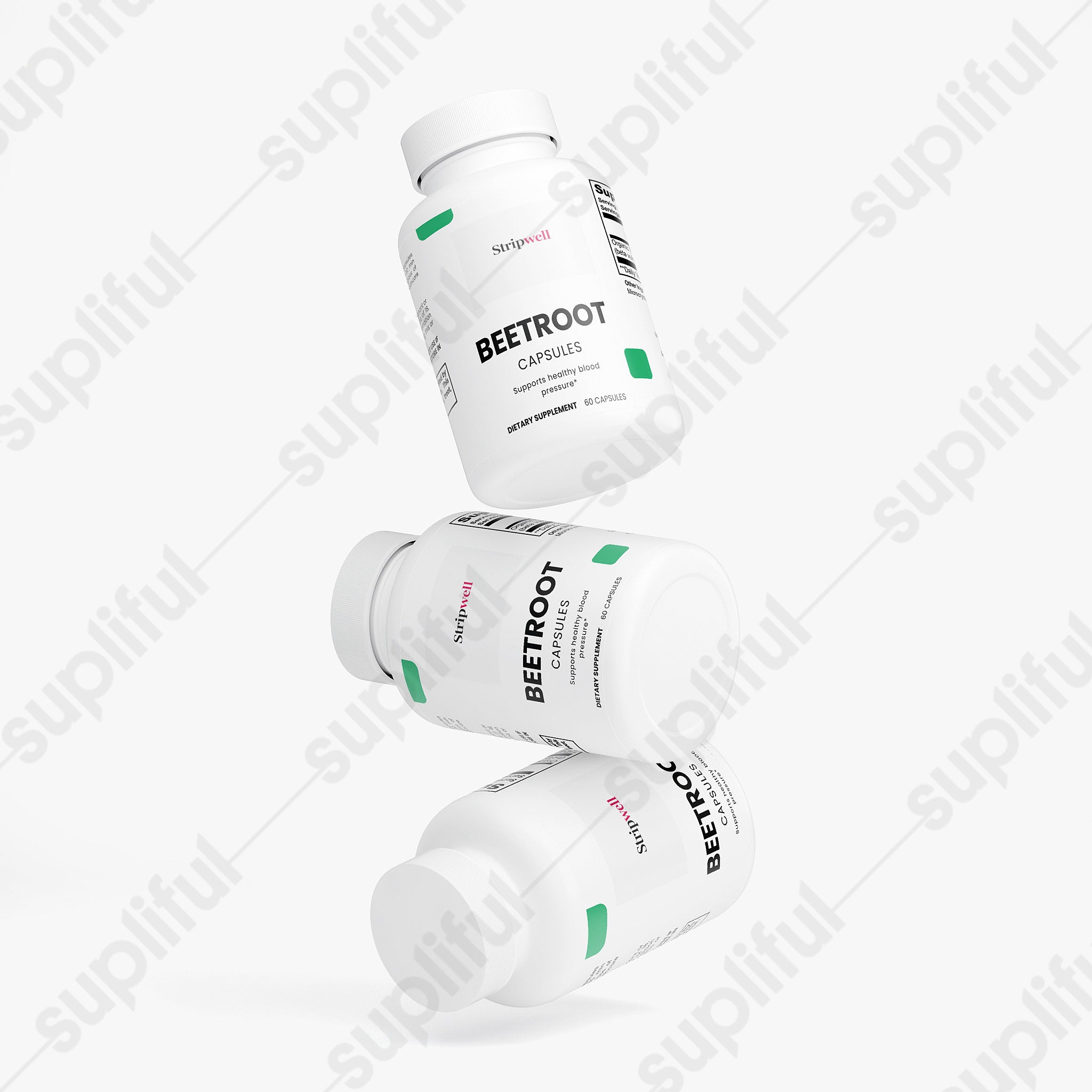 Beetroot | Beetroot, 1300mg Organic | Powder | 200g — Oral Strips (view 2) | StripsWell