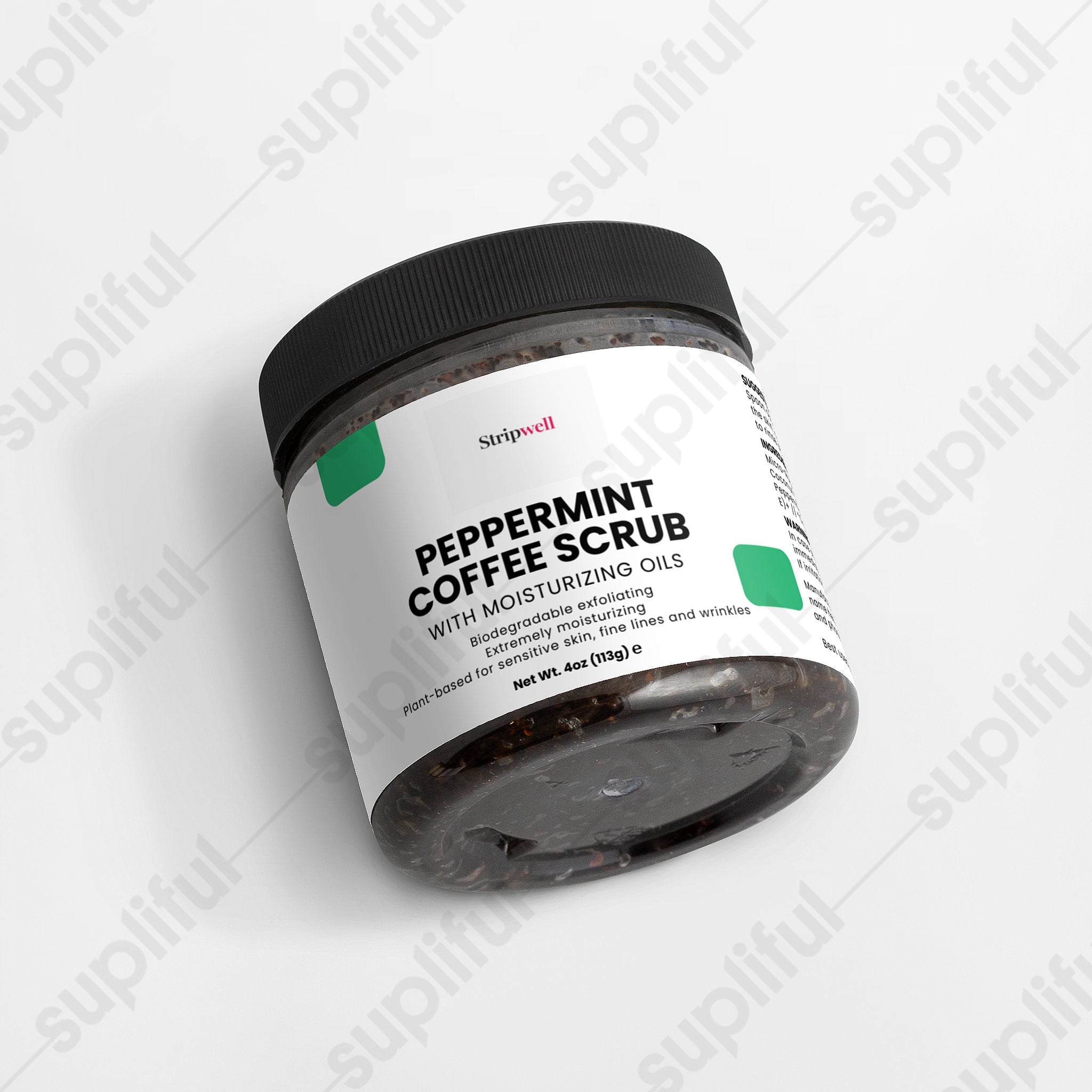 Peppermint Coffee Scrub — Topical (view 8) | StripsWell