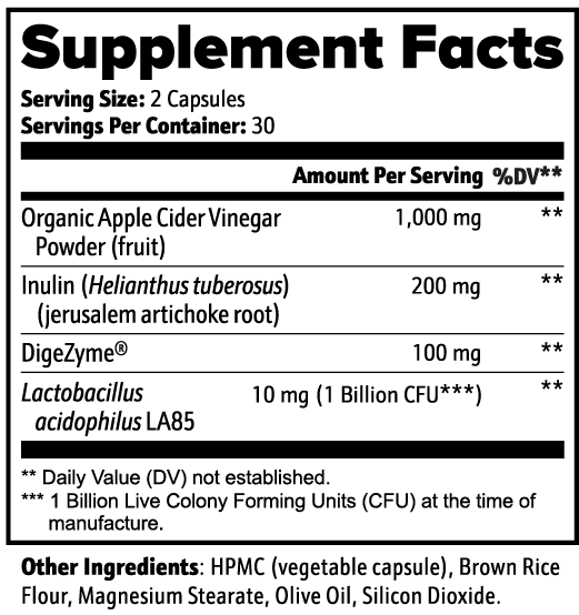 Apple Cider Vinegar Capsules — Capsules (view 6) | StripsWell