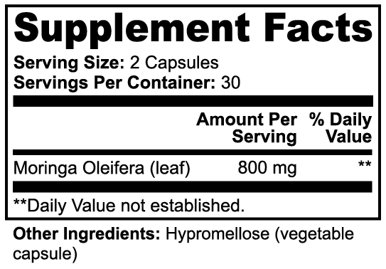 Moringa Pure — Oral Strips (view 6) | StripsWell