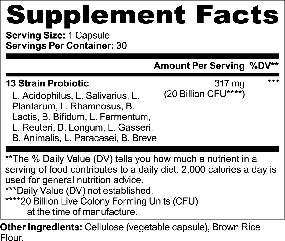 Probiotic 20 Billion — Oral Strips (view 6) | StripsWell