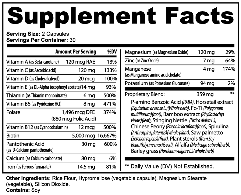 Hair, Skin and Nails Essentials — Oral Strips (view 6) | StripsWell