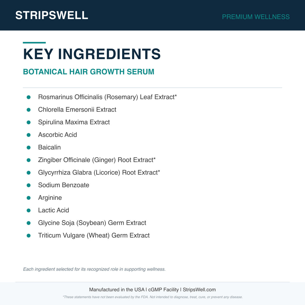 Botanical Hair Serum Serum — Topical (view 6) | StripsWell