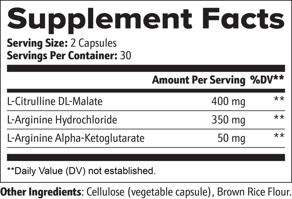 L-Citrulline & L-Arginine Stack — Oral Strips (view 6) | StripsWell